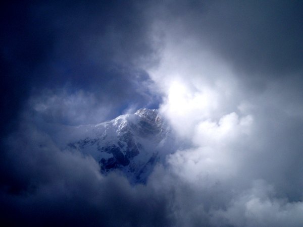 Tour des Annapurnas : Deurali   Annapurna Base Camp annapurna 1 nuages base camp nepal