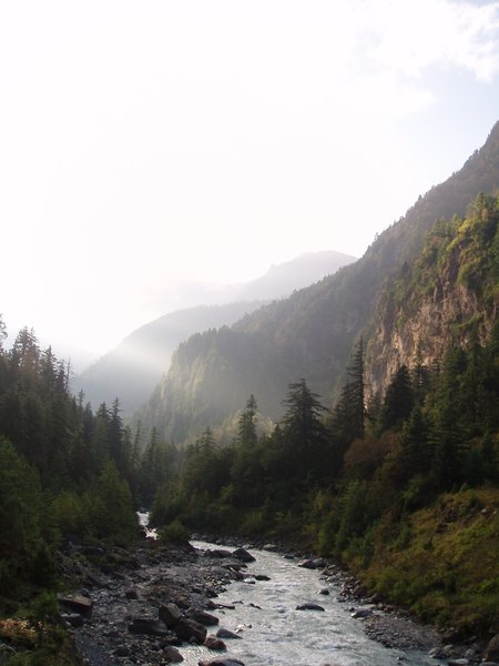 Paysage vers Chame