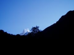 Fond d'écran, Machhapuchhare (Fish Tail) au Nepal