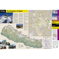 Acheter la carte du trek du camp de base de l'Everest