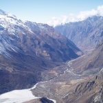 Vue depuis le sommet du Trserko Ri, Langtang