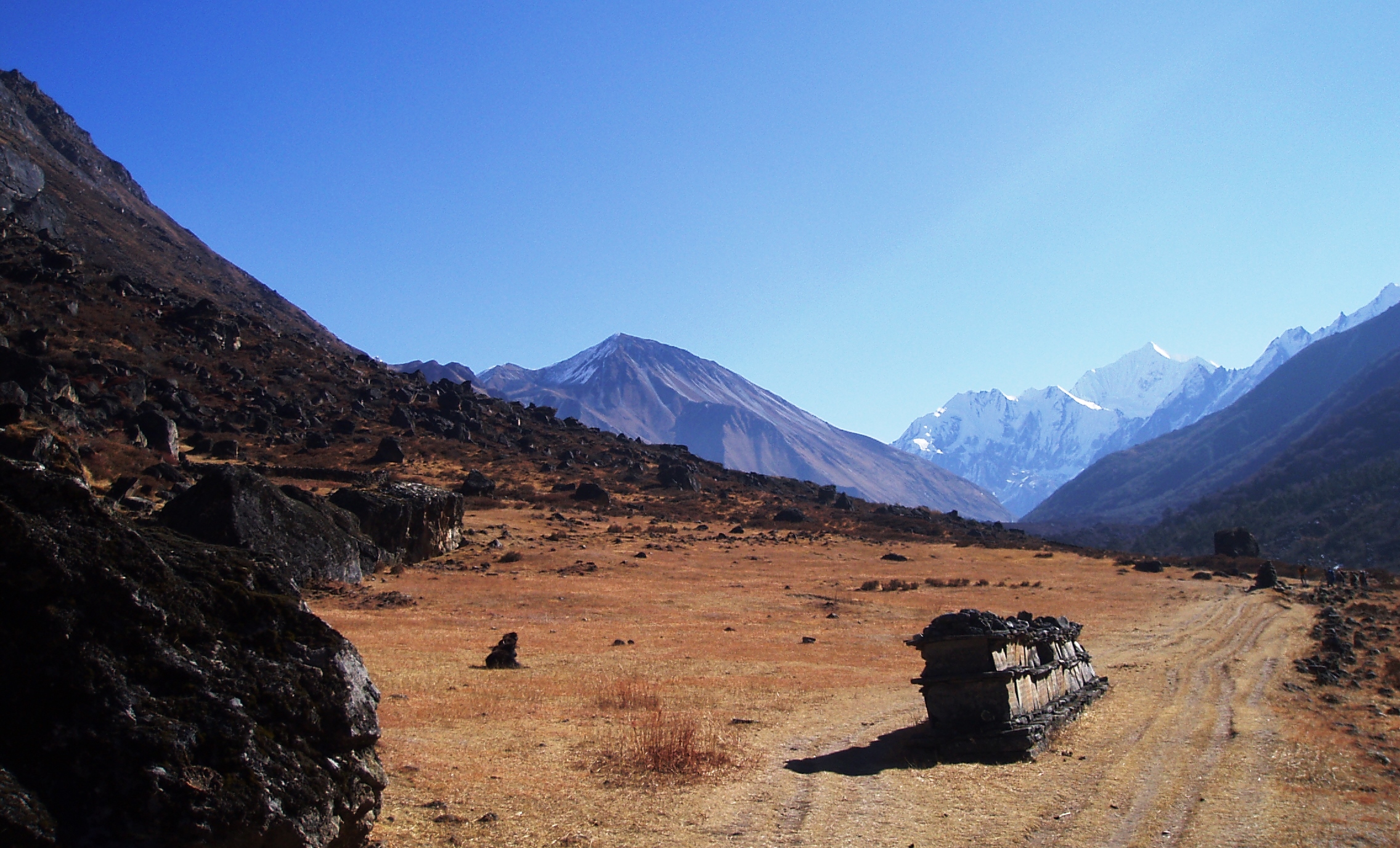 Trek dans le Langtang : Jour 4 : Langtang – Kyanjing Gompa