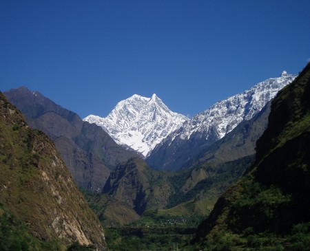 Tour des Annapurnas : Tatopani (repos) dilgiri south trek jomosom nepal 450x365