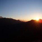 Photos de trek au Népal lever soleil machhapuchhere poon hill nepal 150x150