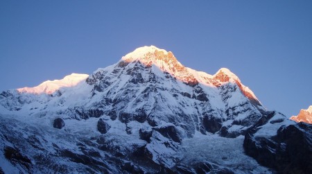 Tour des Annapurnas : Annapurna Base Camp   Bamboo   Sinuwa annapurna south base camp nepal 450x251