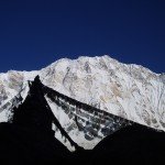 Nepal trekking pictures drapeaux de prieres annapurna 1 nepal 150x150