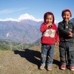 Photos de trek au Népal enfants nepalais dhaulagiri nepal 150x150