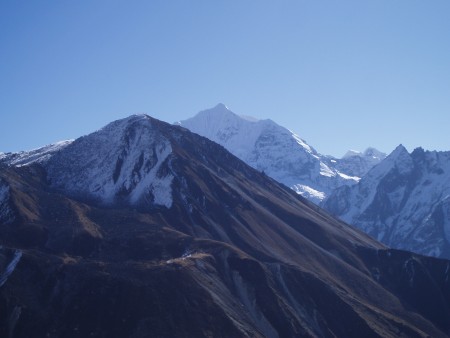 Trek dans le Langtang    Jour 6 : Ascension du Kyanjing Ri   Kyanjing Gompa   Ghora Tabela tserko ri gangchhempo langtang 450x338