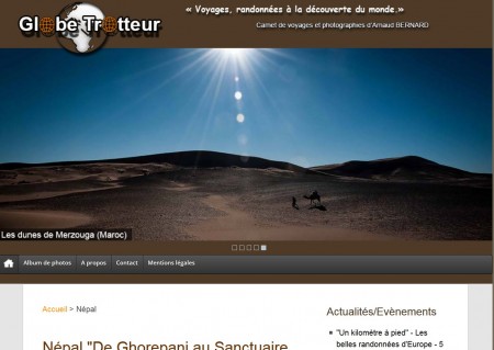 Globe trotteur.fr, carnets de voyage Globe trotteur.fr, carnets de voyage globe trotteur 450x319