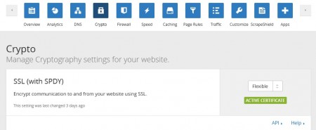 Wordpress en https (SSL) gratuitement avec Cloudflare Wordpress en https (SSL) gratuitement avec Cloudflare cloudflare flexible ssl 450x185