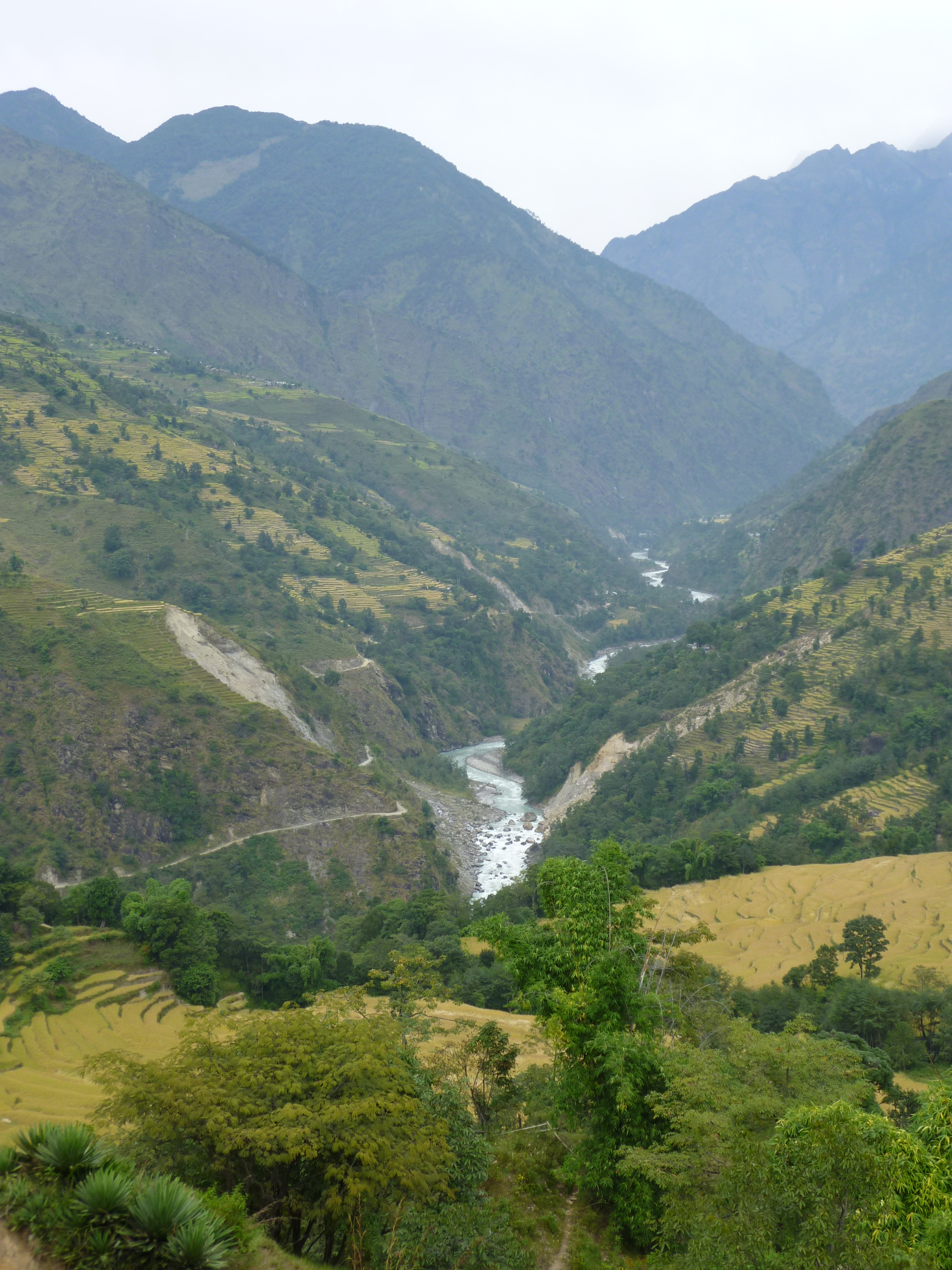 Tour des Annapurnas : Pokhara – Besisahar – Bhulbule