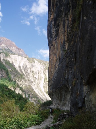 Tour des Annapurnas : Chame   Upper Pisang thaleku tour des annapurnas nepal 338x450