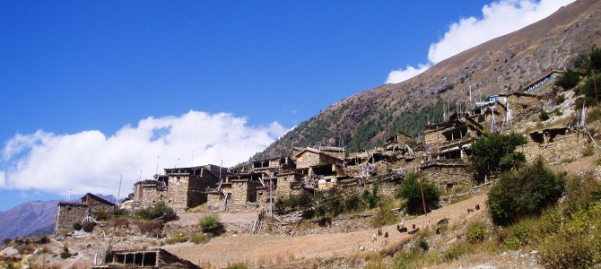 Tour des Annapurnas : Chame – Upper Pisang